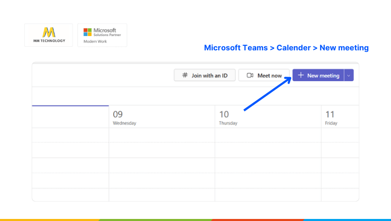 Cách tạo cuộc họp trên Microsoft Teams