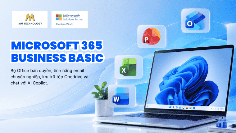 Microsoft 365 Business Basic cho doanh nghiệp vừa và nhỏ